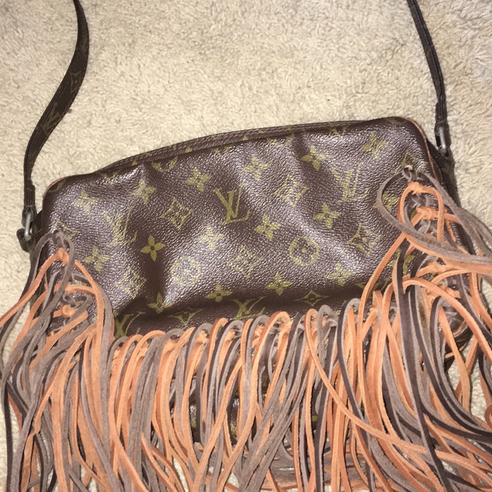 Louis Vuitton fringe